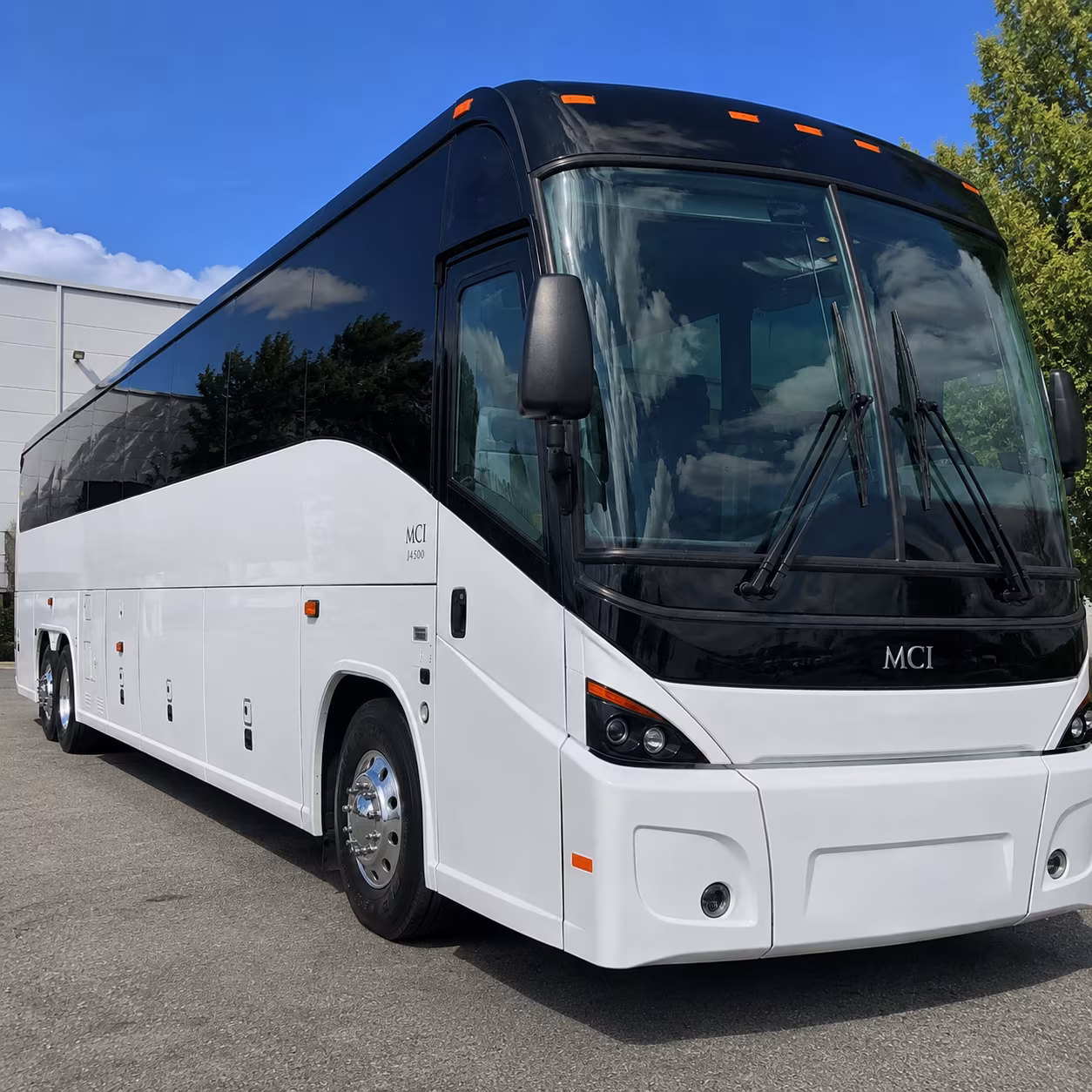bus rental options for downey trips