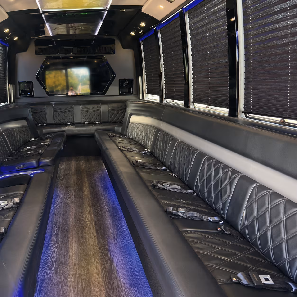 downey birthday party bus rental