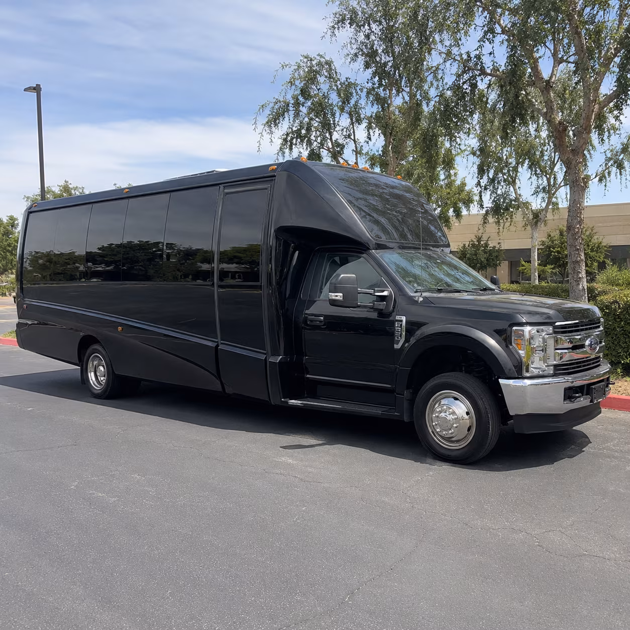 downey concert party bus rental