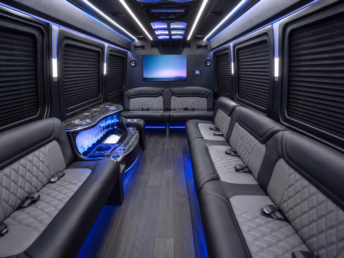 downey employee transportation onboard seating