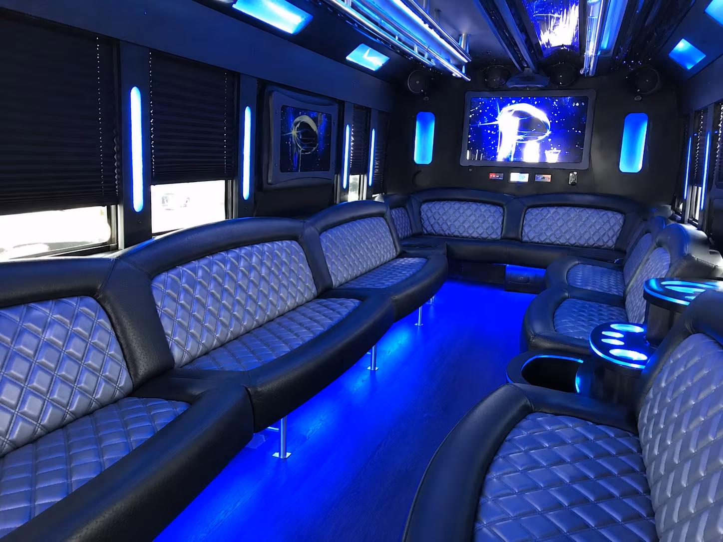 downey night out party bus rental