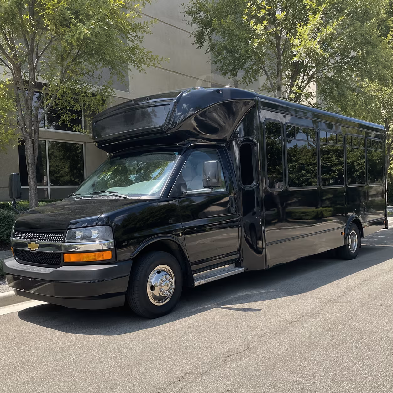 downey party bus booking step 1
