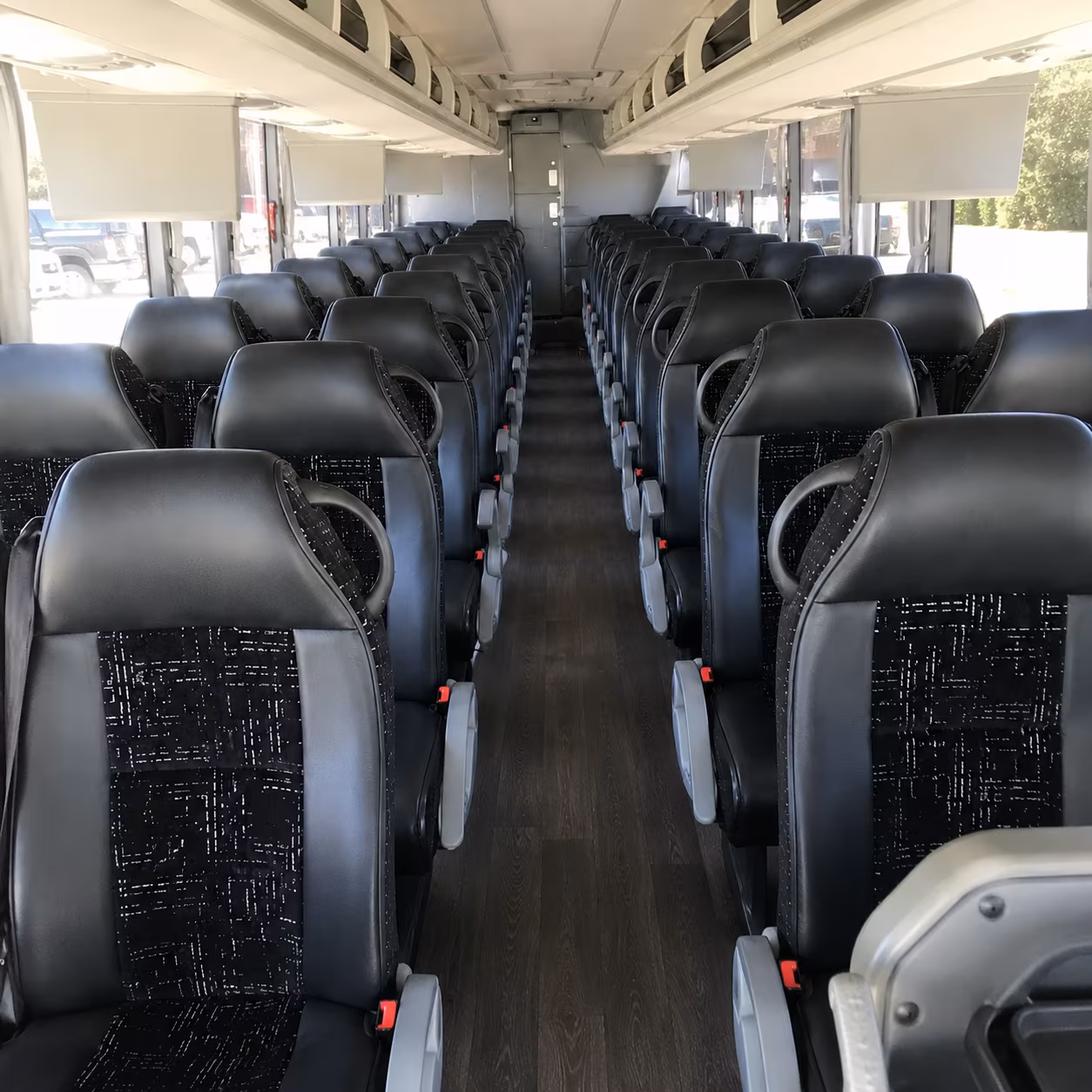 downey private event transportation onboard seating