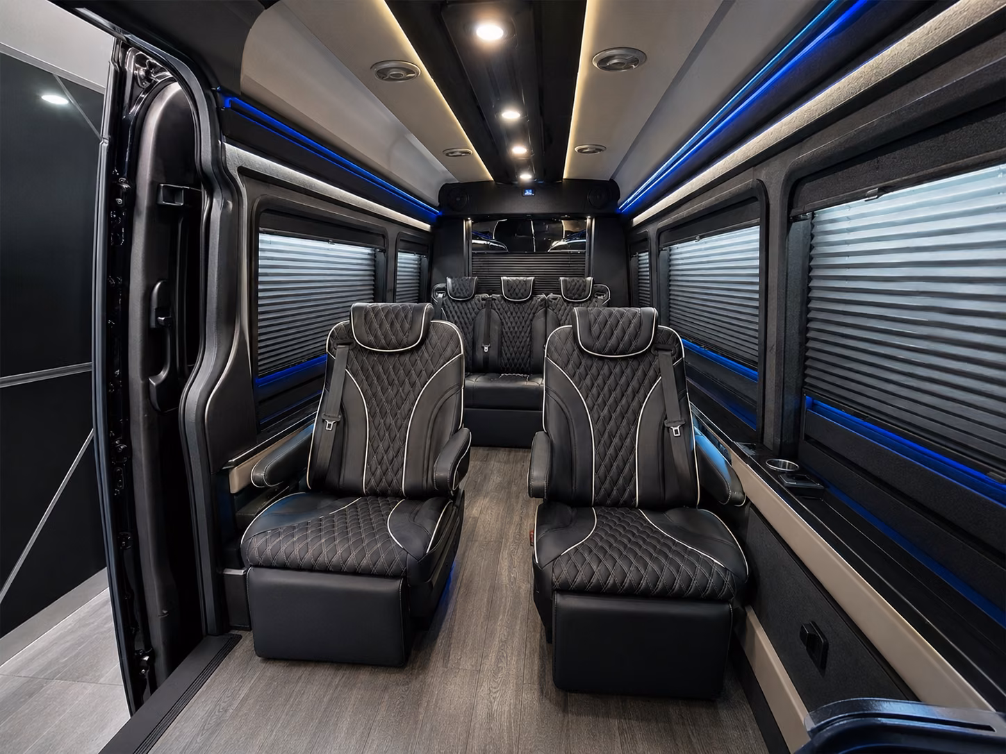 for groups flying out of ontario one bus handles the whole run