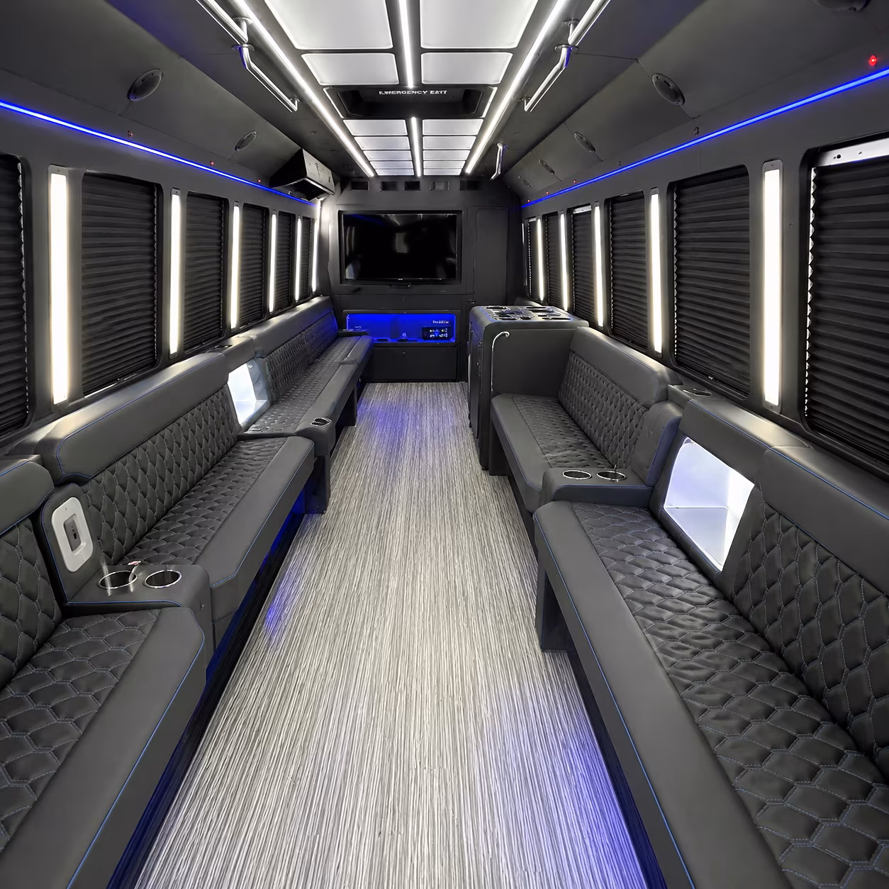 la mirada bus rentals