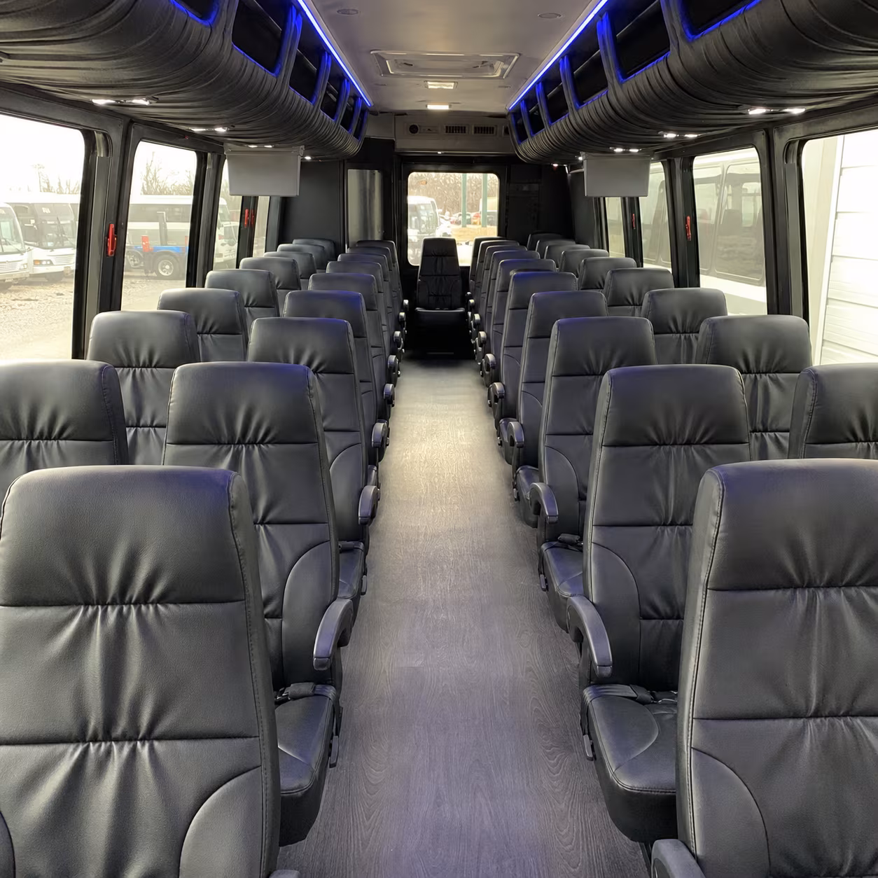 paramount professional employee shuttle bus rentals in paramount