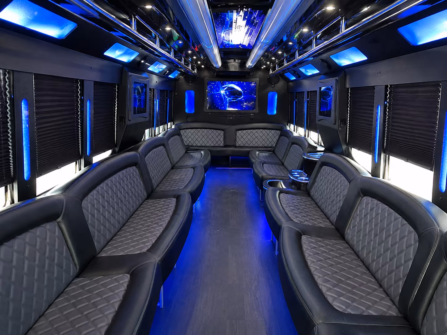 party buses from downey to your prom venue with the energy to match the night